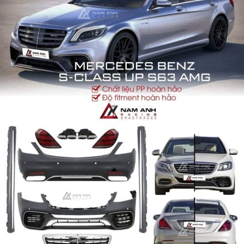 Nâng Cấp Bodykit S63 | Mercedes S-Class