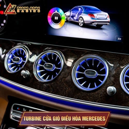 Độ Turbine Cửa Gió Điều Hoà | Mercedes C, E, S, GLC-Class