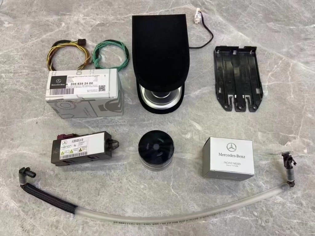 lắp đặt bộ phun nước hoa