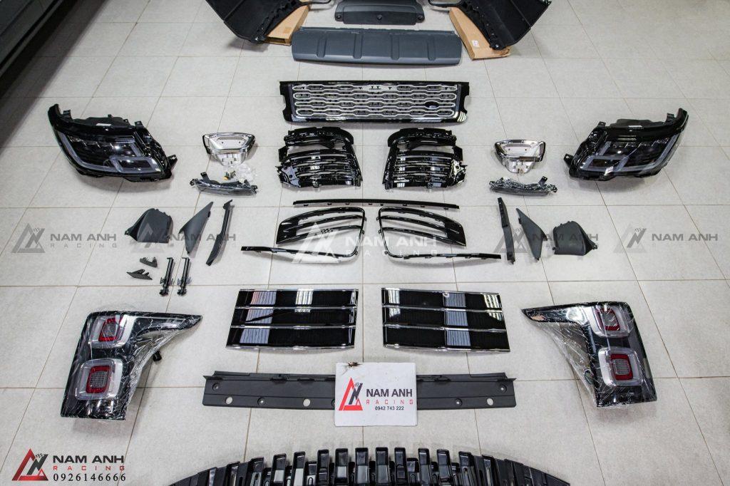 Bộ phụ kiện Body kit Range rover 2016 lên phiên bản 2021