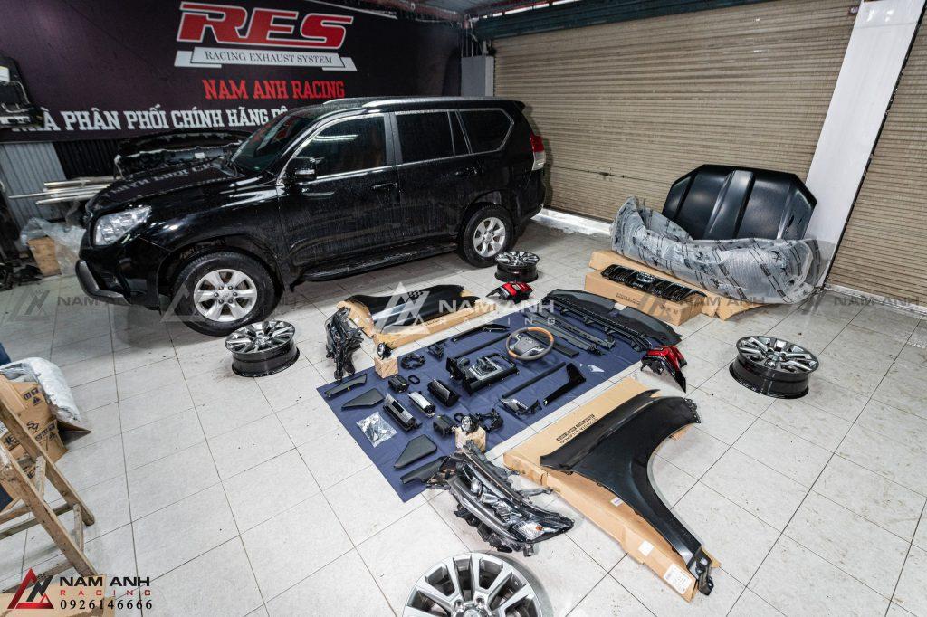 Bộ Body kit nâng đời Land Cruiser Prado 2016 lên phiên bản 2021