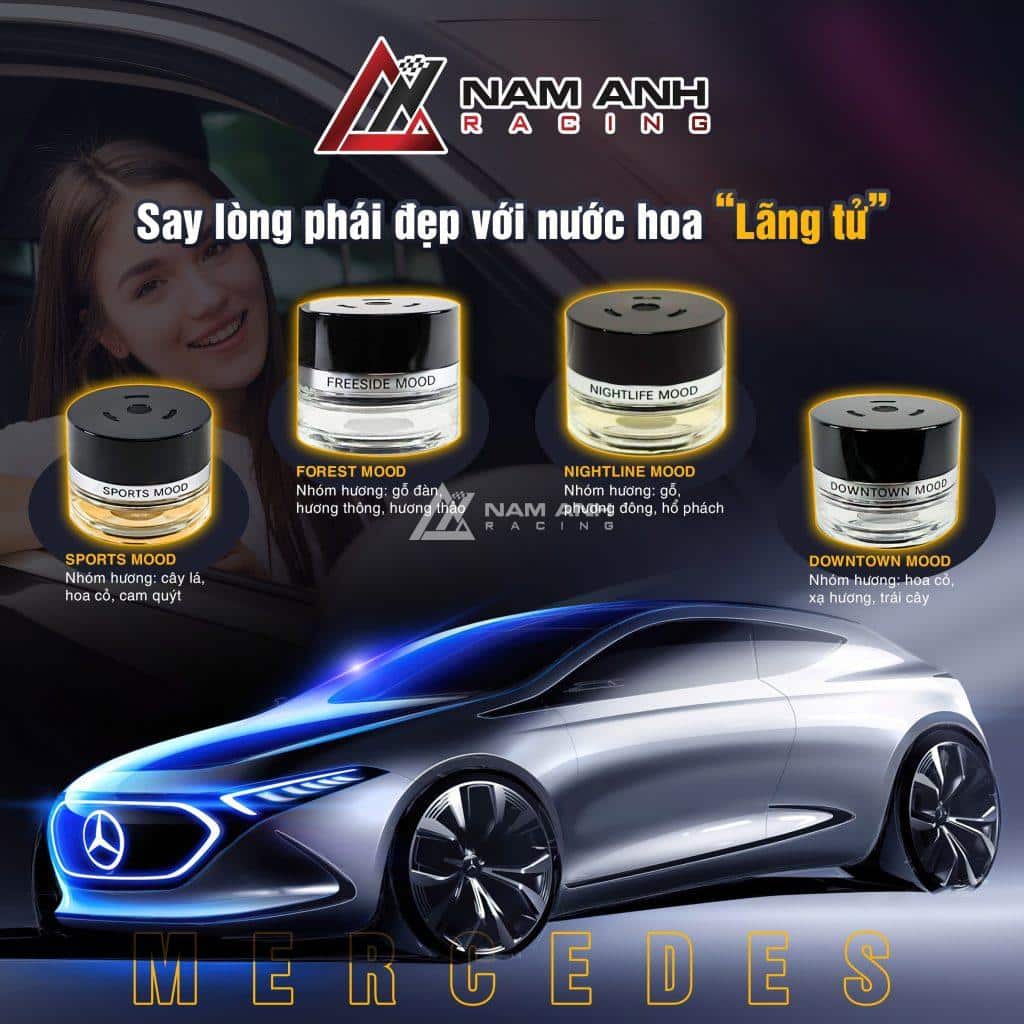 Nước hoa chính hãng Mercedes Benz  tại NAM ANH RACING