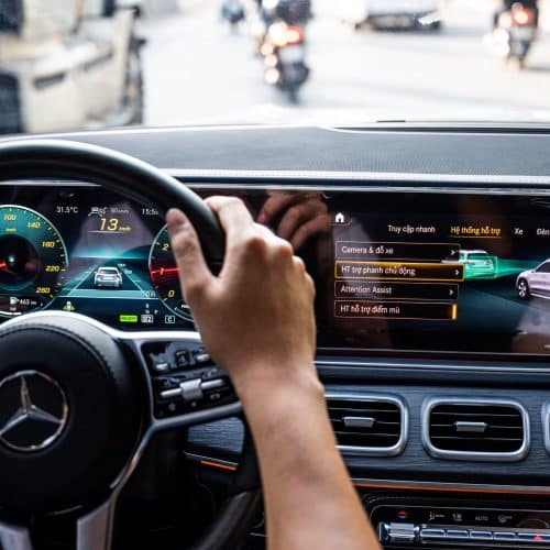 Phanh Khoảng Cách | Mercedes GLS-Class