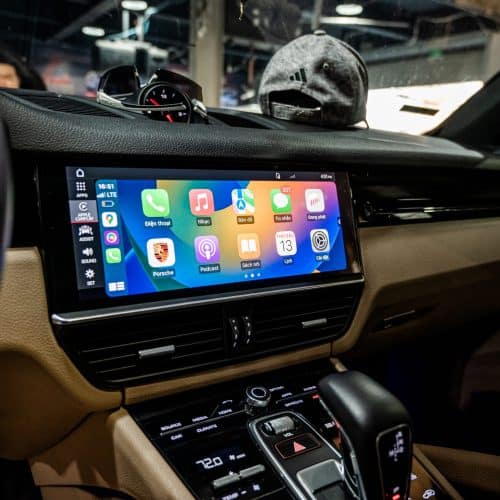 Nâng Cấp Apple Carplay Không Dây | Porsche Cayenne
