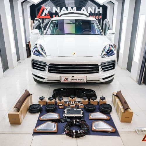 Hệ Thống Loa Burmester High-End | Porsche Cayenne