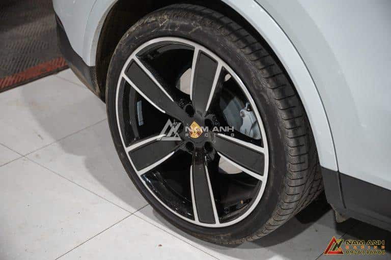 độ mâm porsche