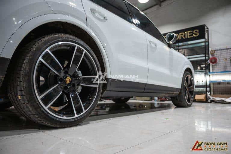 độ mâm porsche