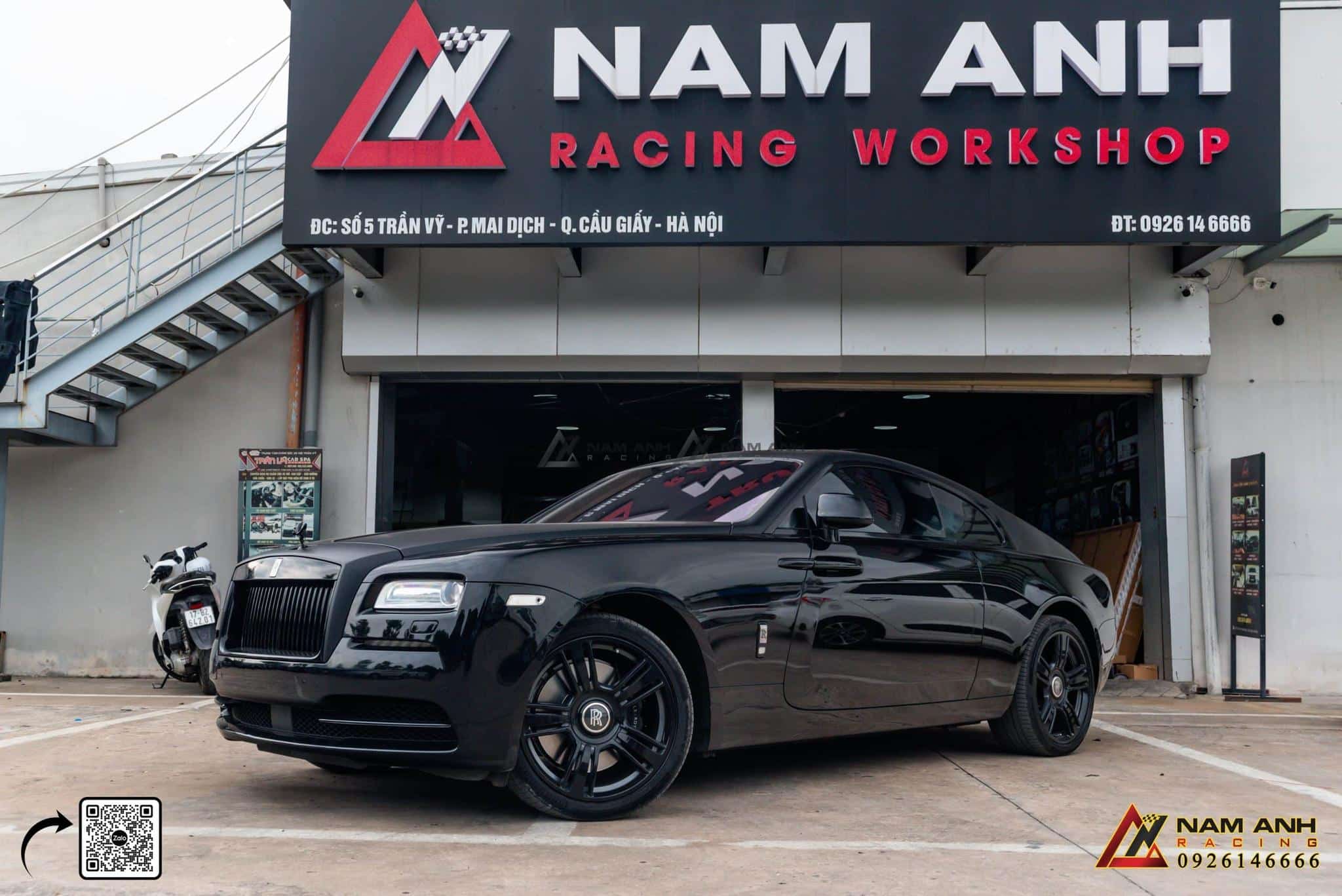 Nam Anh Racing - Địa chỉ nâng cấp Rolls-Royce Wraith Series I lên phiên bản Series II 2016 uy tín