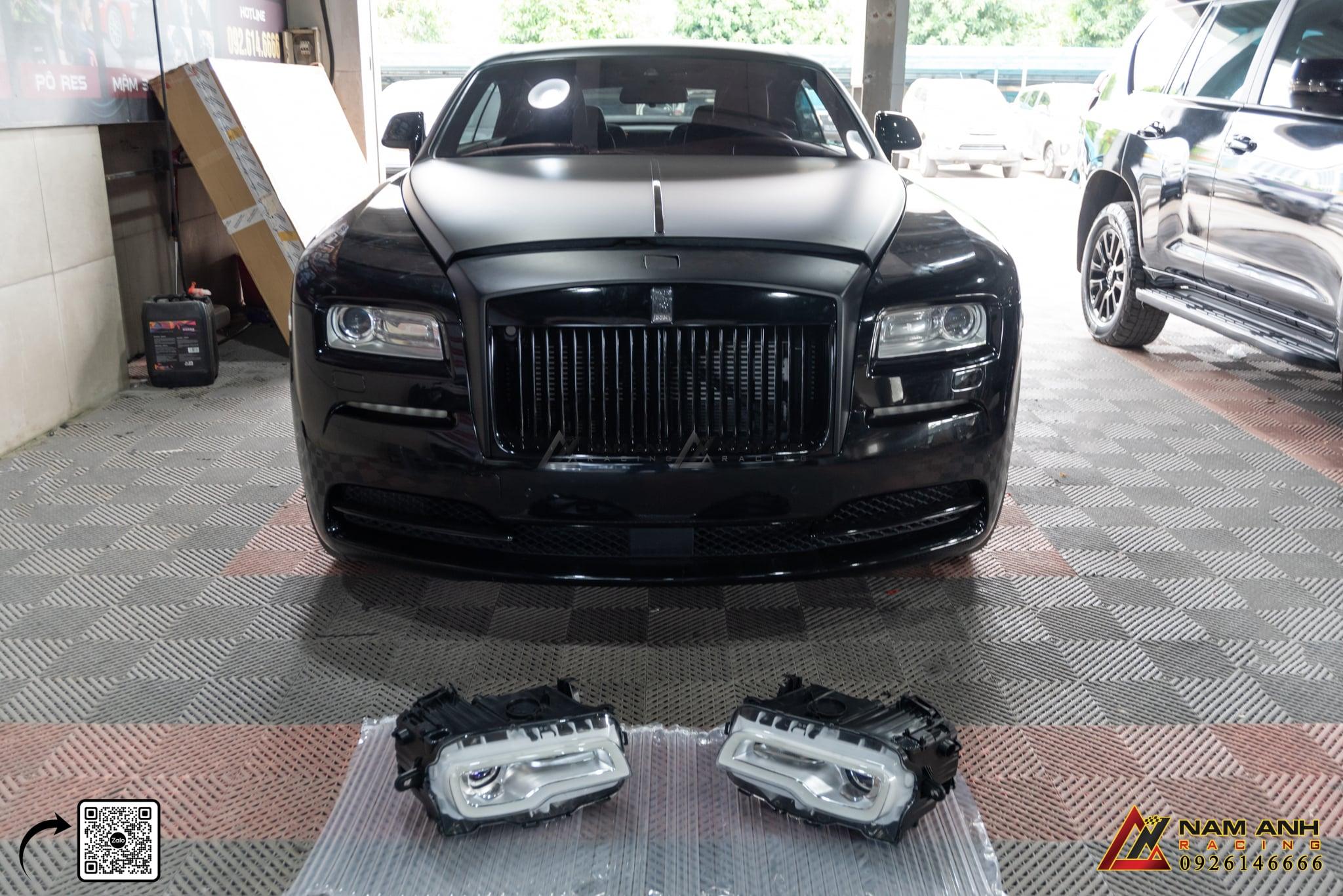 Nâng cấp ngoại thất Rolls-Royce Wraith Series I lên phiên bản Series II 2016