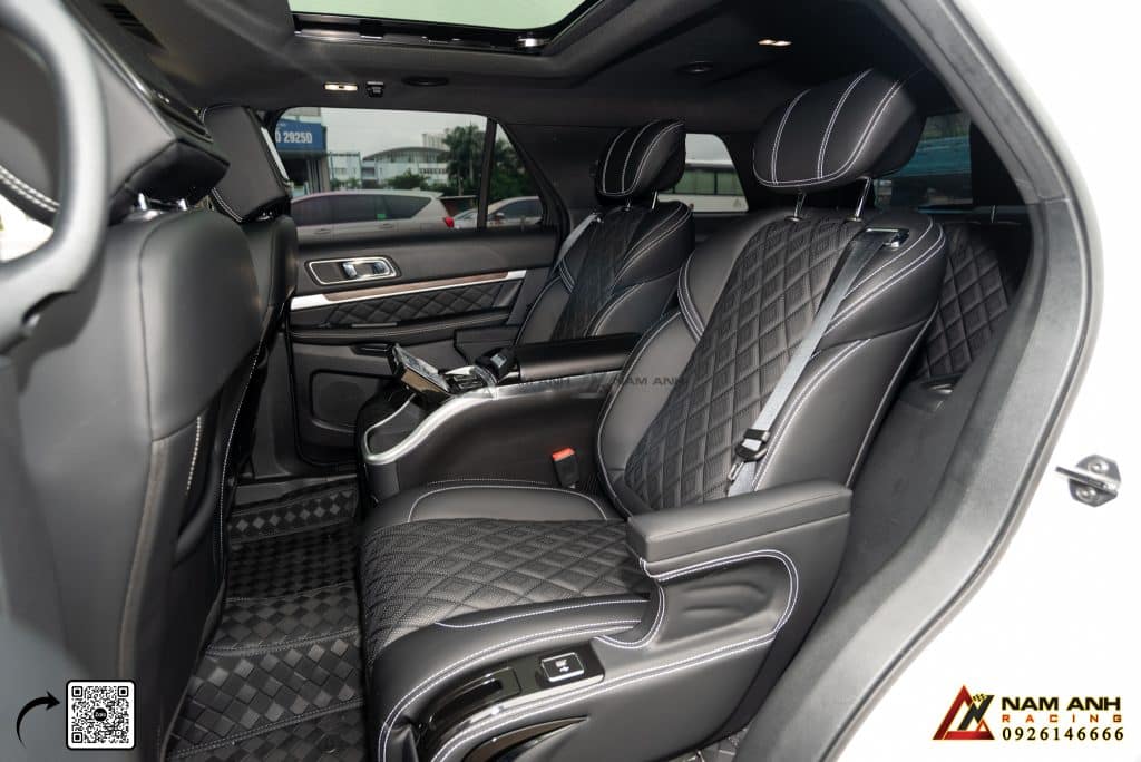 Lý do nên độ ghế Vip 4 chỗ hạng thương gia cho Ford Explorer