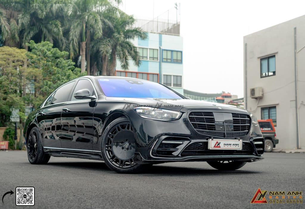 Mãn nhãn Mercedes S450 W223 độ bodykit Brabus B50