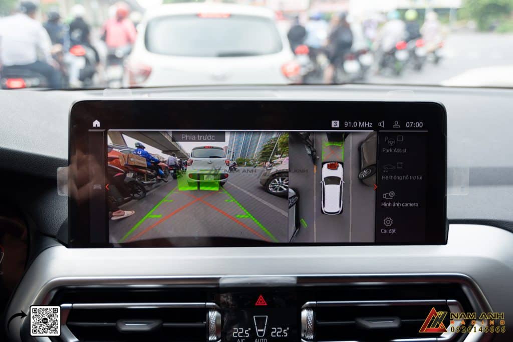 Nâng cấp Camera 360 độ cho BMW X3 G01