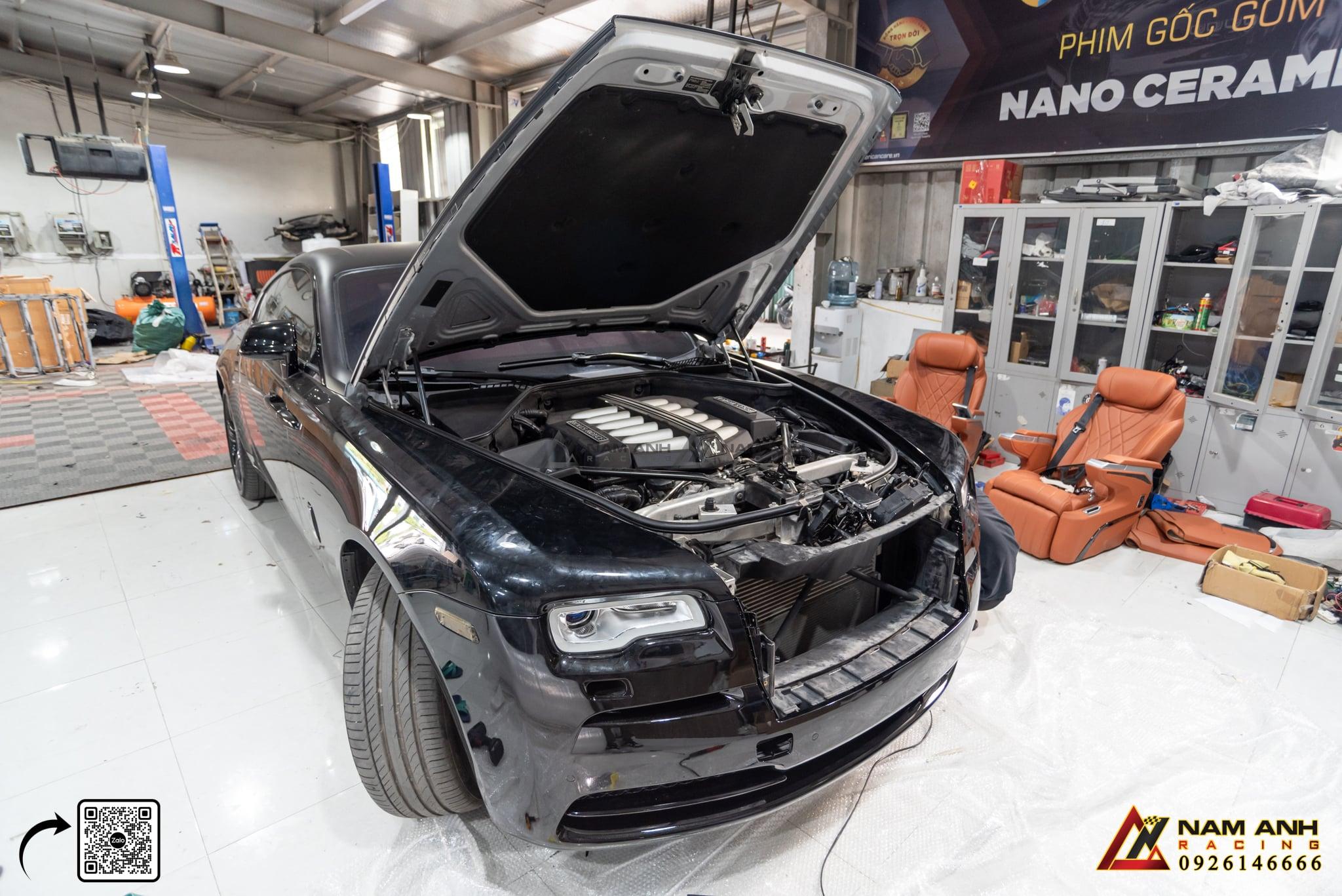 Quy trình nâng cấp Rolls-Royce Wraith Series I lên phiên bản Series II 2016 uy tín