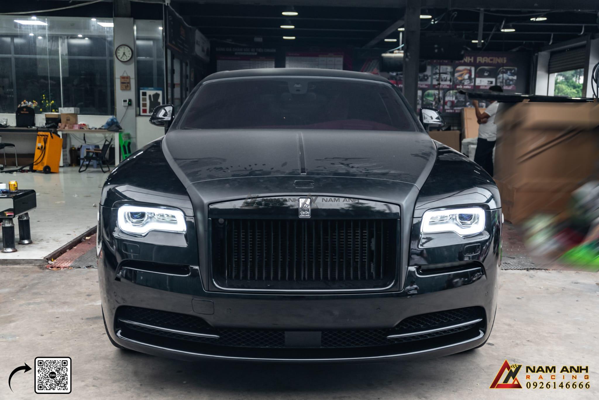 Nâng cấp ngoại thất Rolls-Royce Wraith Series I lên phiên bản Series II 2016