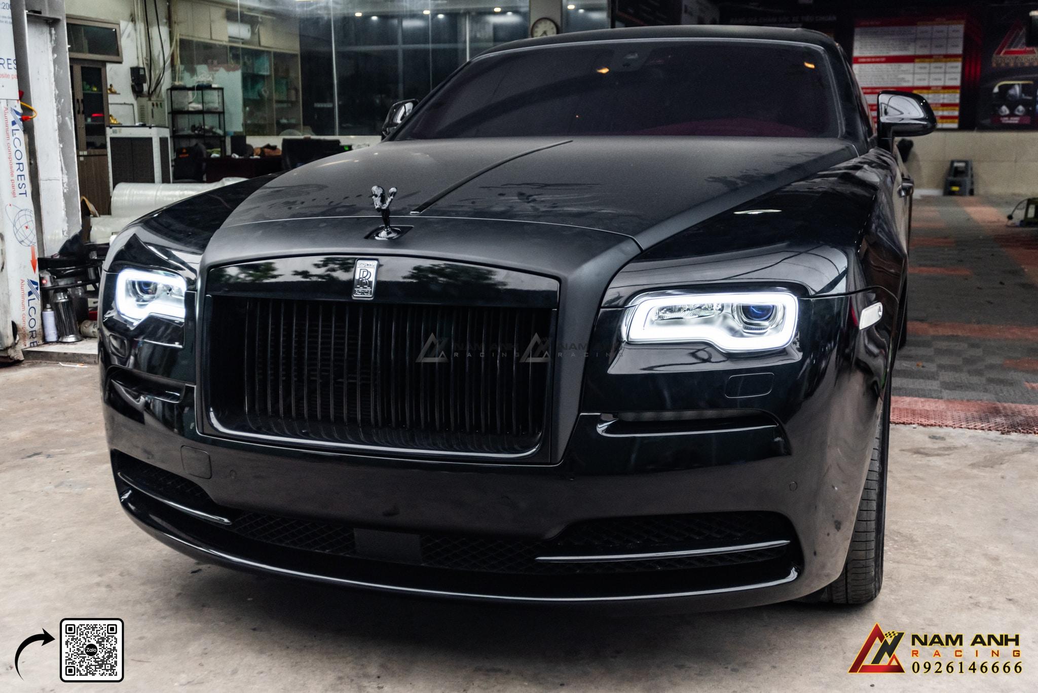 Nâng cấp ngoại thất Rolls-Royce Wraith Series I lên phiên bản Series II 2016