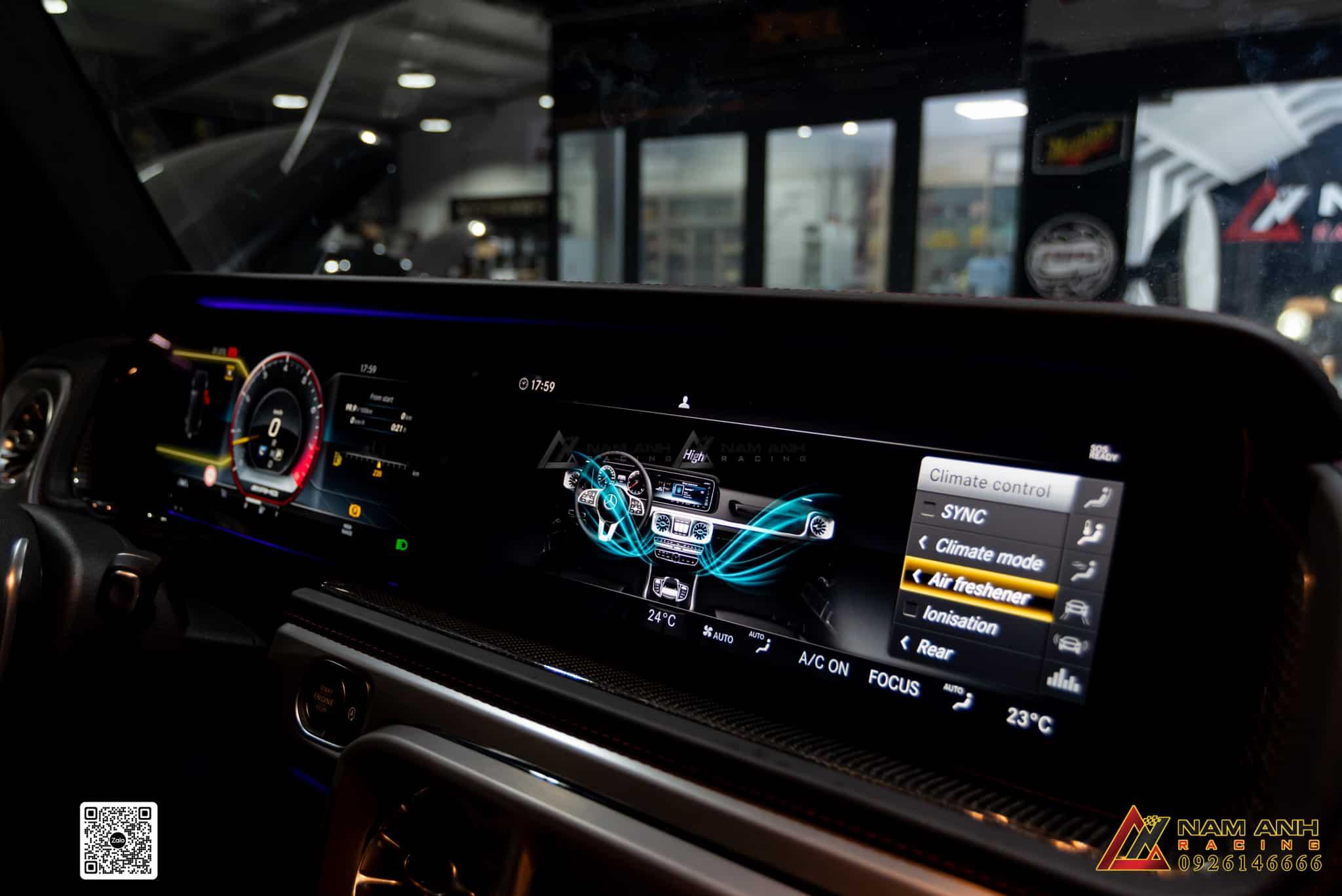 Hệ thống khuếch tán nước hoa Air Balance lắp cho Mercedes AMG G63