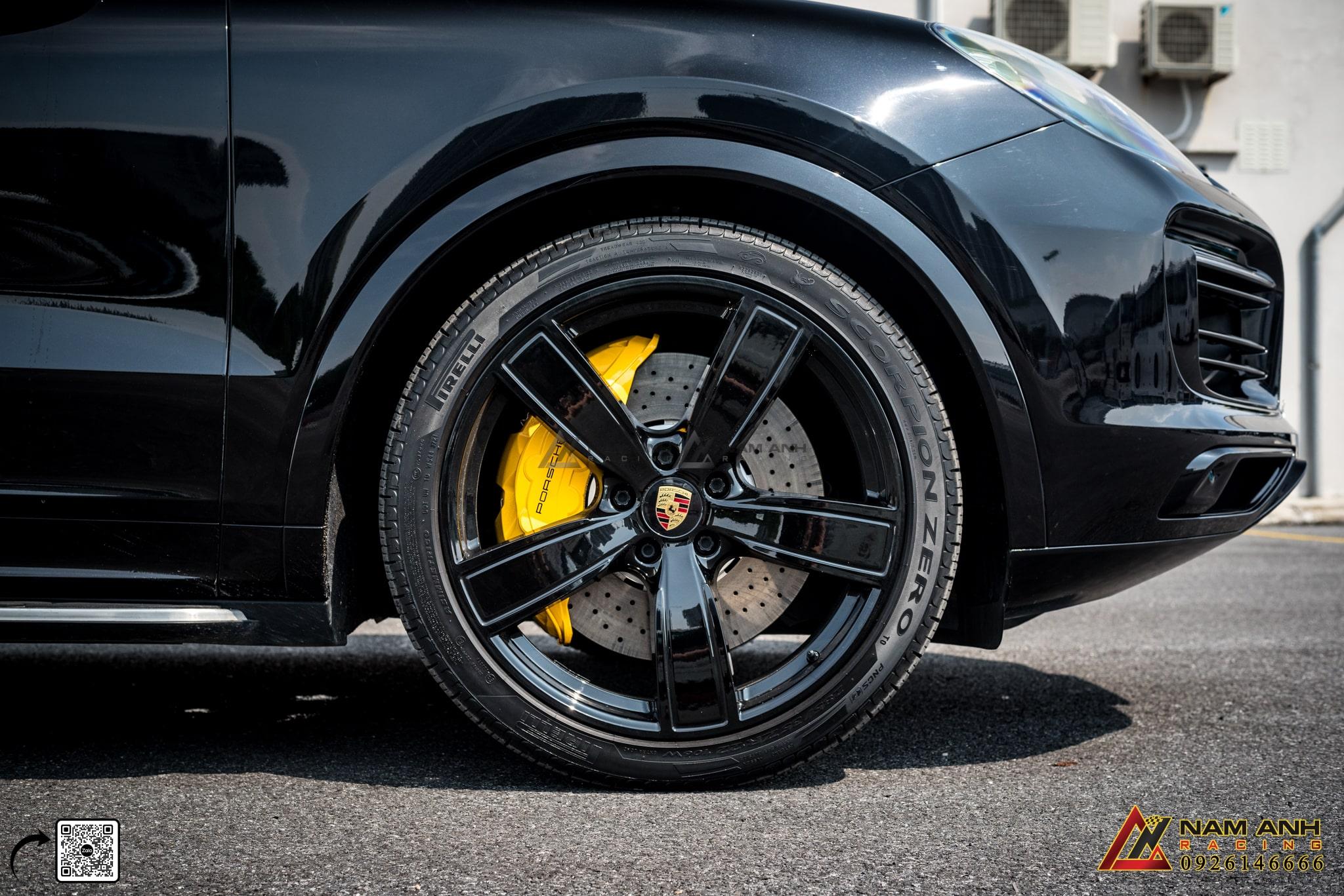 Porsche Cayenne 2018-2022 nâng cấp bộ lazang RS Spyder Design mạnh mẽ