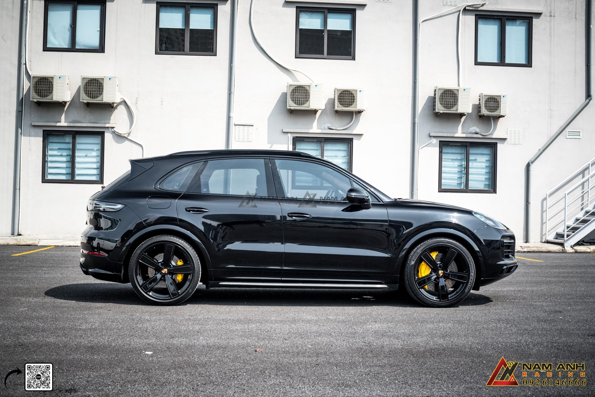 Porsche Cayenne 2018-2022 nâng cấp bộ lazang RS Spyder Design mạnh mẽ