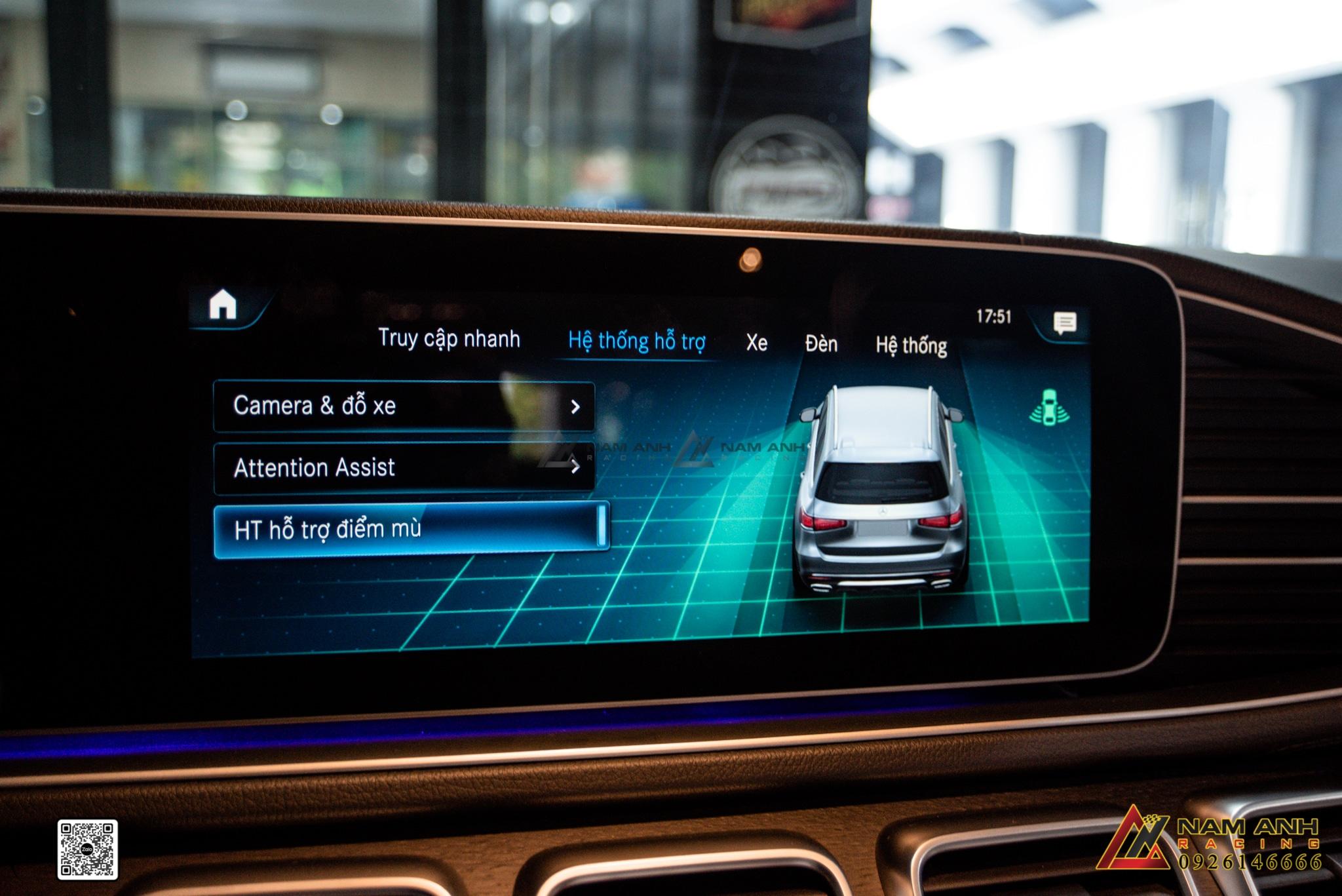 cảnh báo điểm mù gls450