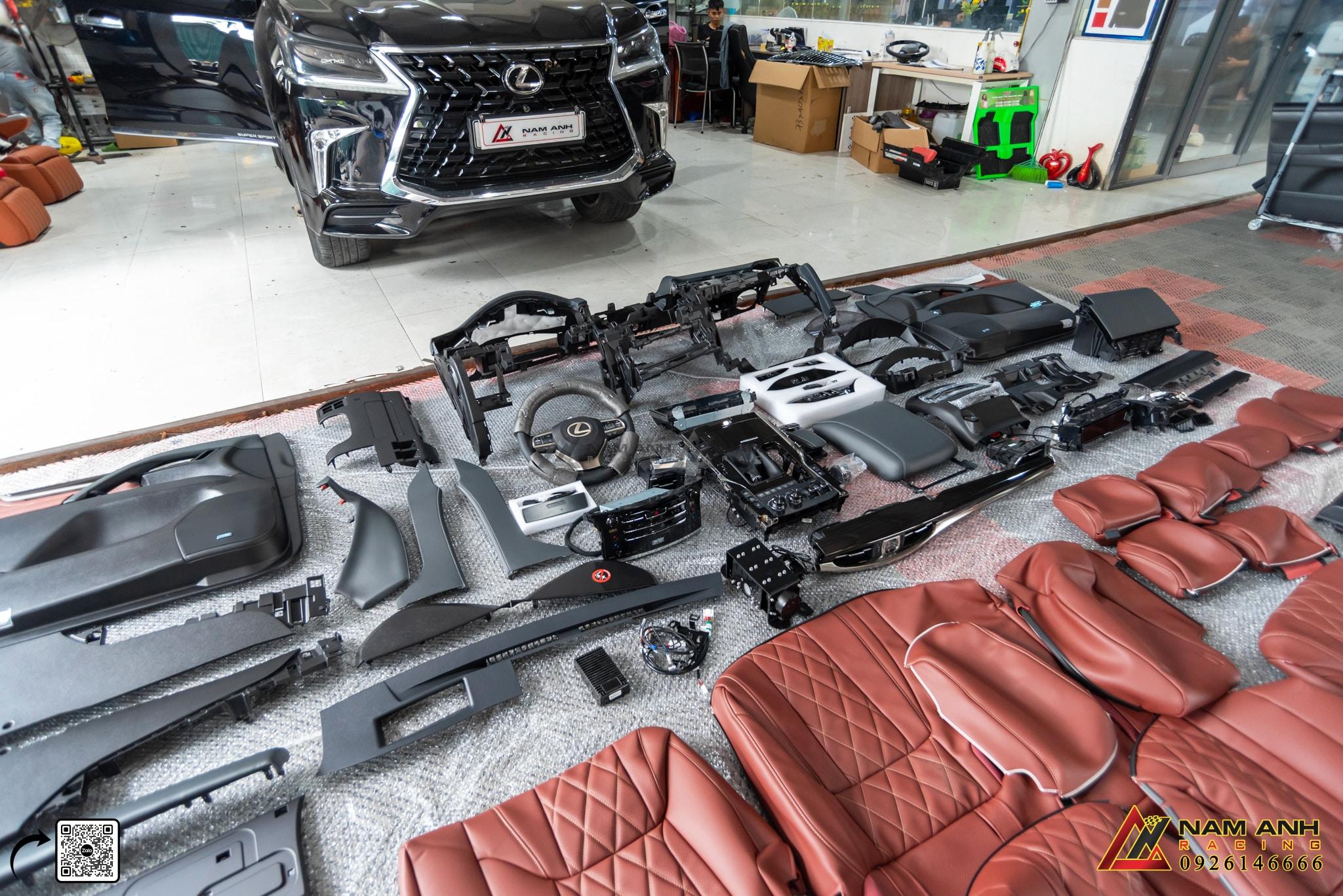 Độ Nâng Đời Lexus LX570 (2008 - 2015) Lên Đời Mới (2016 - 2021) - Lột Xác Hoàn Toàn Nội Ngoại Thất