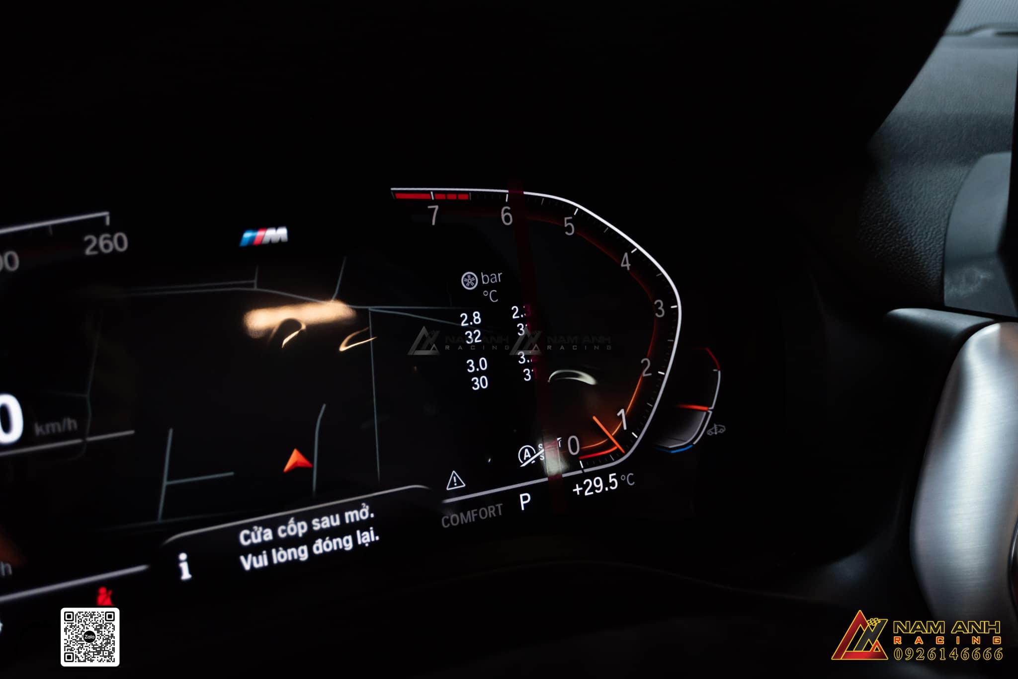 Tác dụng của cảm biến áp suất lốp trên xe BMW