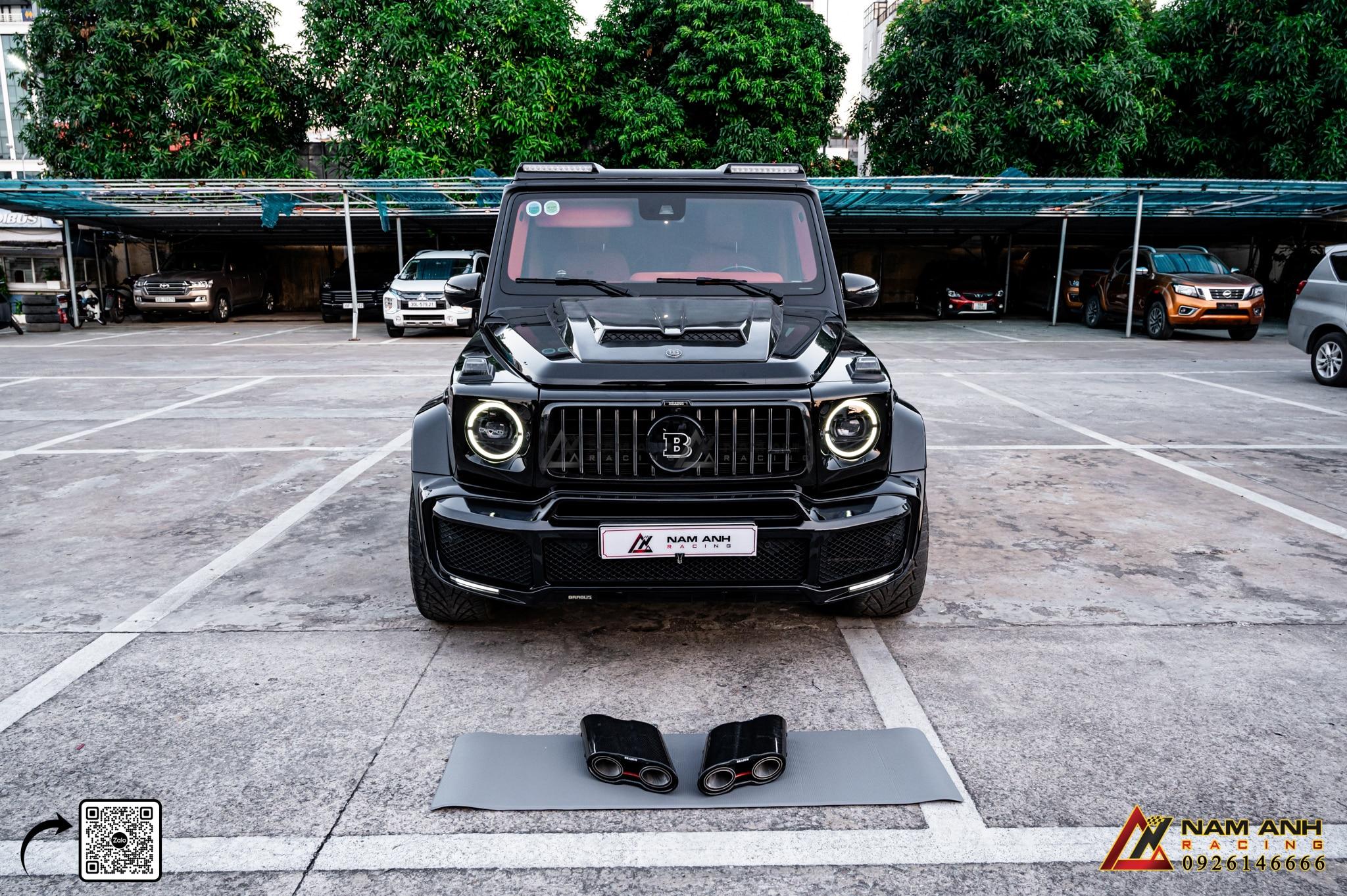 Độ Ống Xả Brabus Cho Mercedes-Benz G 63: Nâng Tầm Đẳng Cấp Với Đầu Pô LED