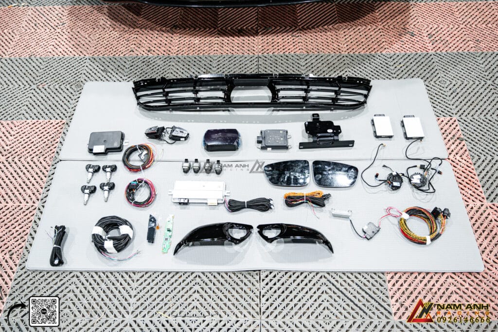 Các Tính Năng Khi nâng cấp Camera 360, cảnh báo điểm mù, acc phanh khoảng cách, áp suất lốp