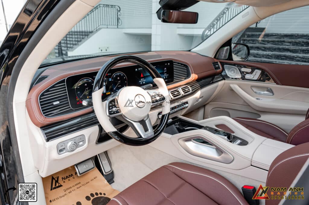 Giai đoạn hoàn thiện và kiểm tra nâng cấp nội thất 5 chỗ Maybach cho Mercedes GLS 450