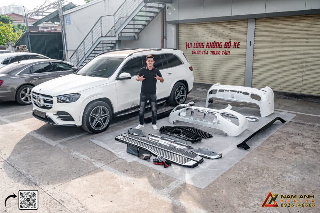 Quy Trình Lắp Đặt Gói Nâng Cấp GLS 480 Maybach Cho Mercedes GLS 450