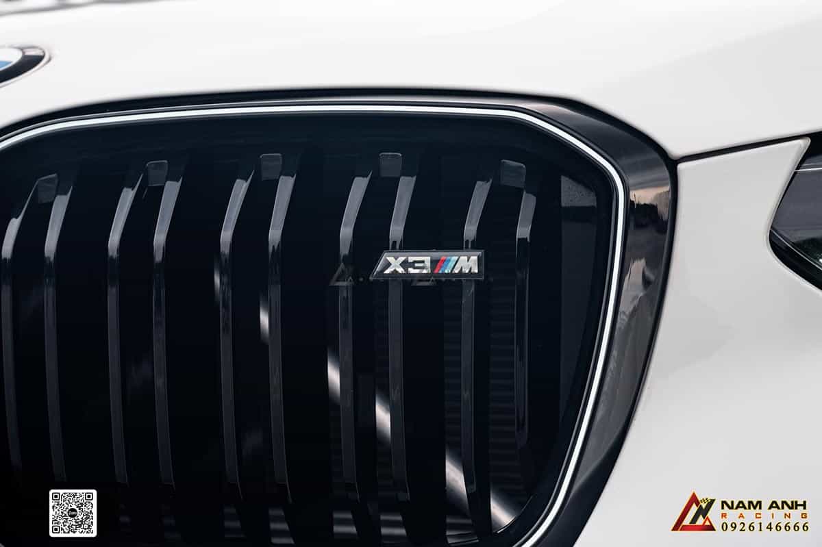 Mặt ca lăng xe BMW X3 sau khi lắp bodykit