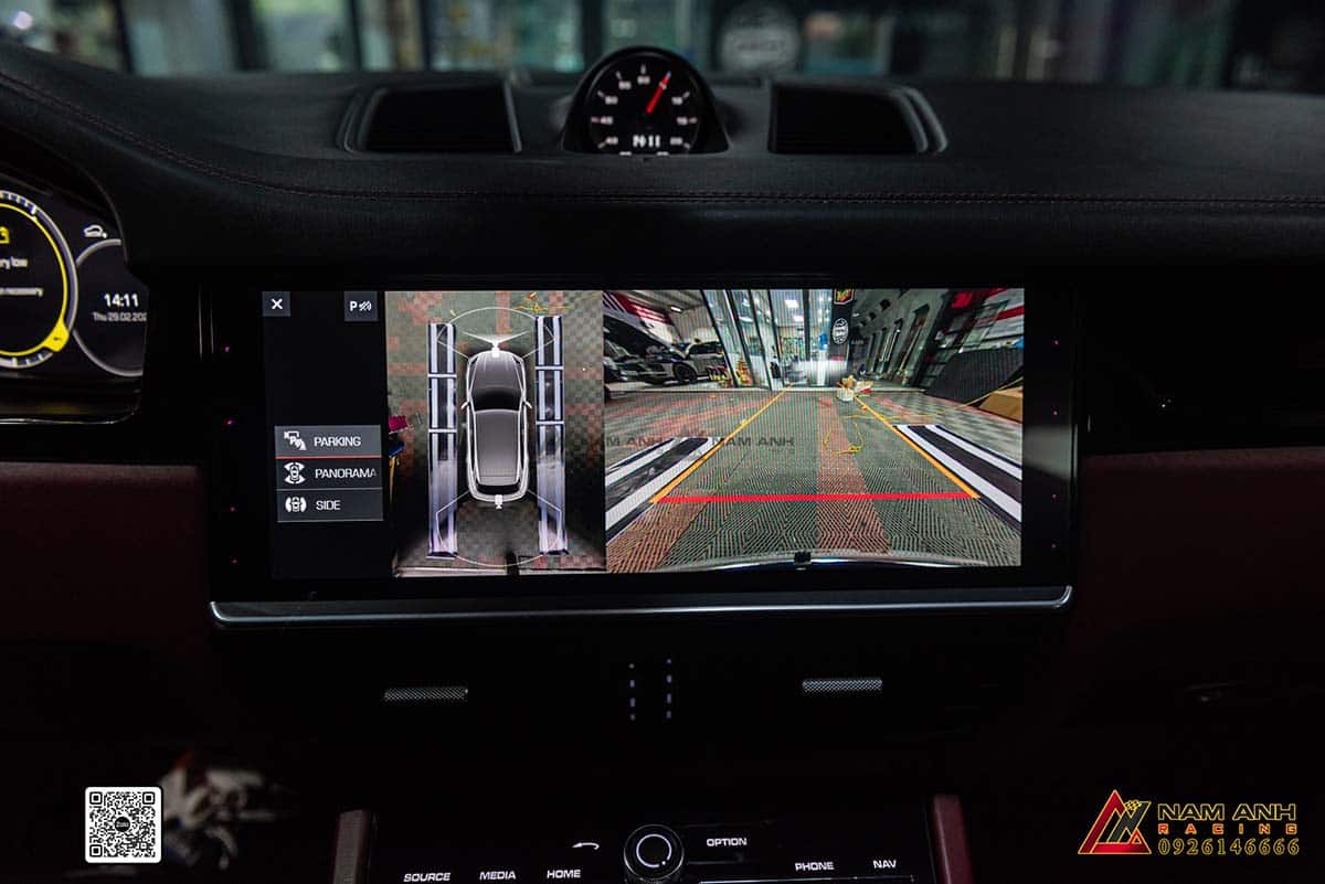 Camera 360 giúp tăng cường khả năng quan sát với góc nhìn toàn diện