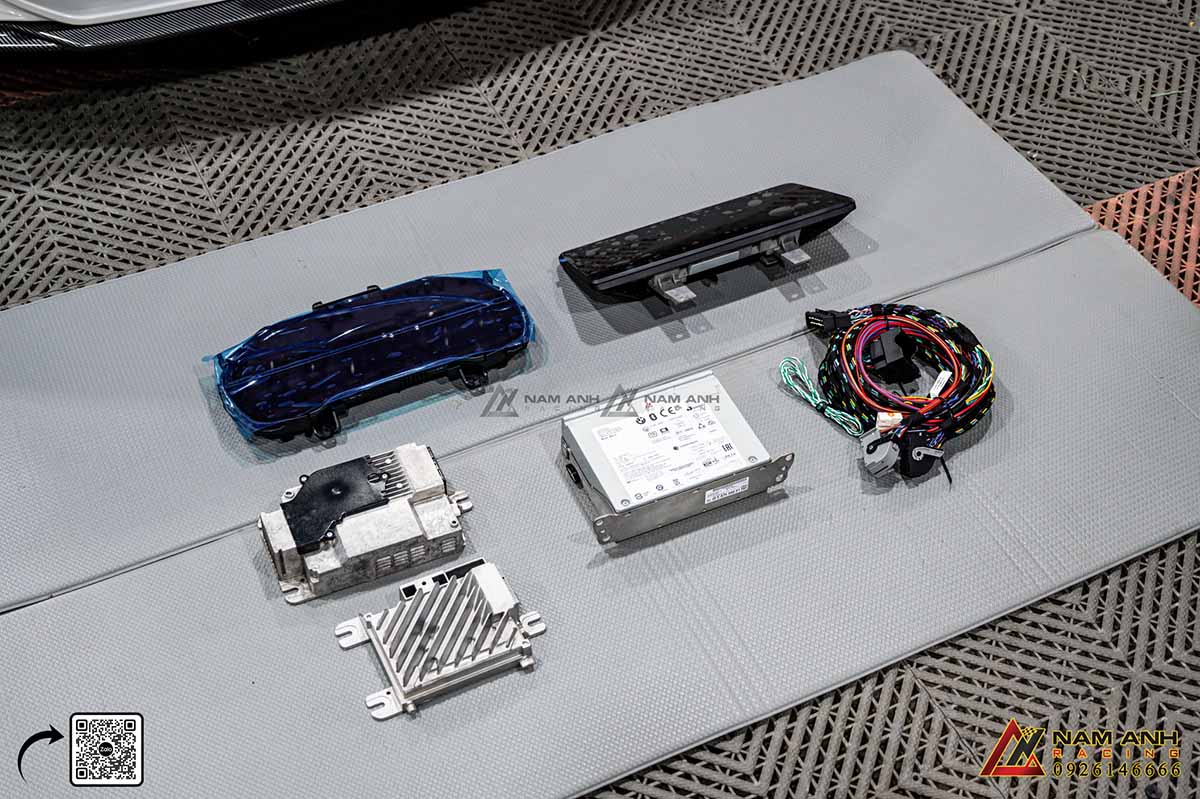 Nam Anh Racing địa chỉ lắp đặt hệ thống màn hình giải trí iDrive 7 chính hãng, giá tốt nhất thị trường