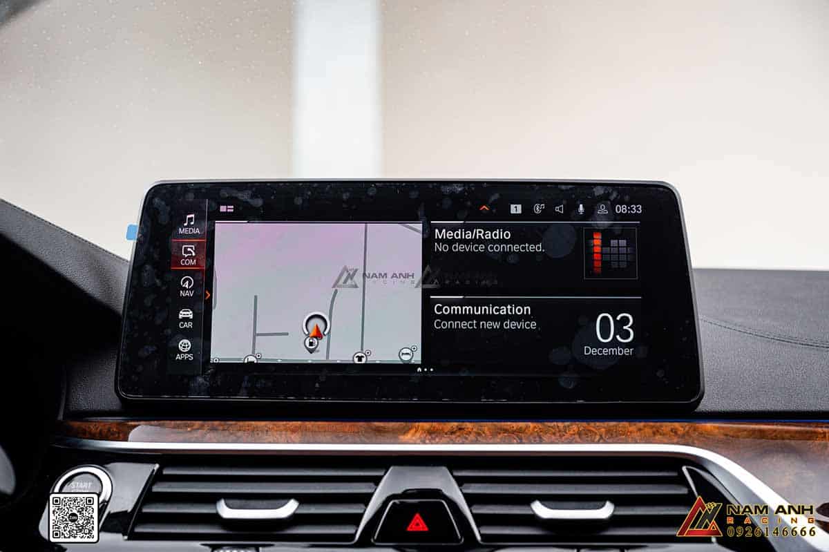 iDrive7 là màn hình tốc độ kỹ thuật số tiên tiến