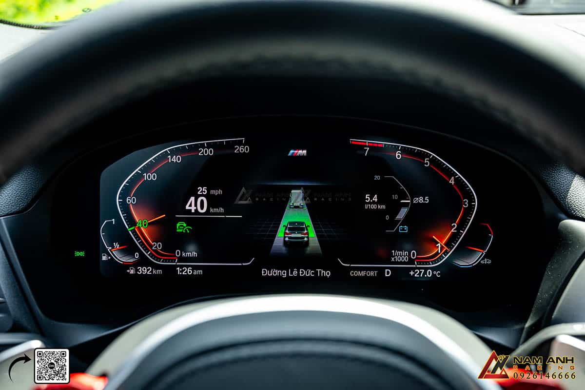 Hệ thống phanh khoảng cách ACC cho BMW hỗ trợ lái xe