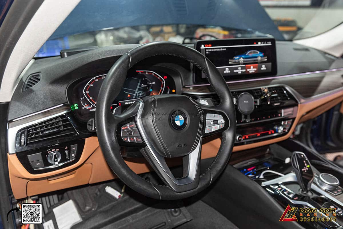 Phanh ACC cho BMW tự động giảm tốc khi cần thiết