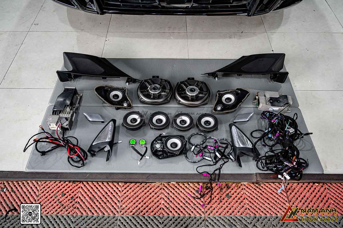 Bộ linh kiện lắp đặt chính hãng, đảm bảo chất lượng