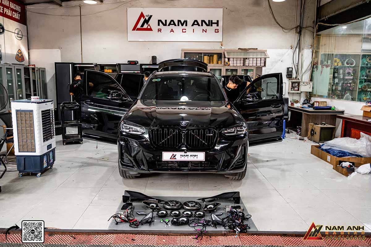 Nam Anh Racing điểm đến lắp đặt loa Bower & Wilkins cho BMW uy tín
