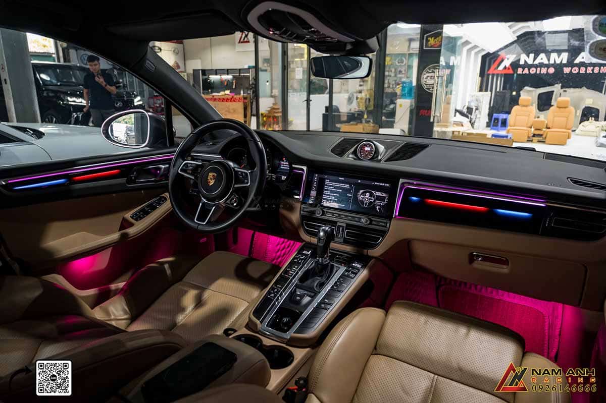 Nam Anh Racing địa chỉ nâng cấp LED nội thất xe porsche macan uy tín số 1 thị trường