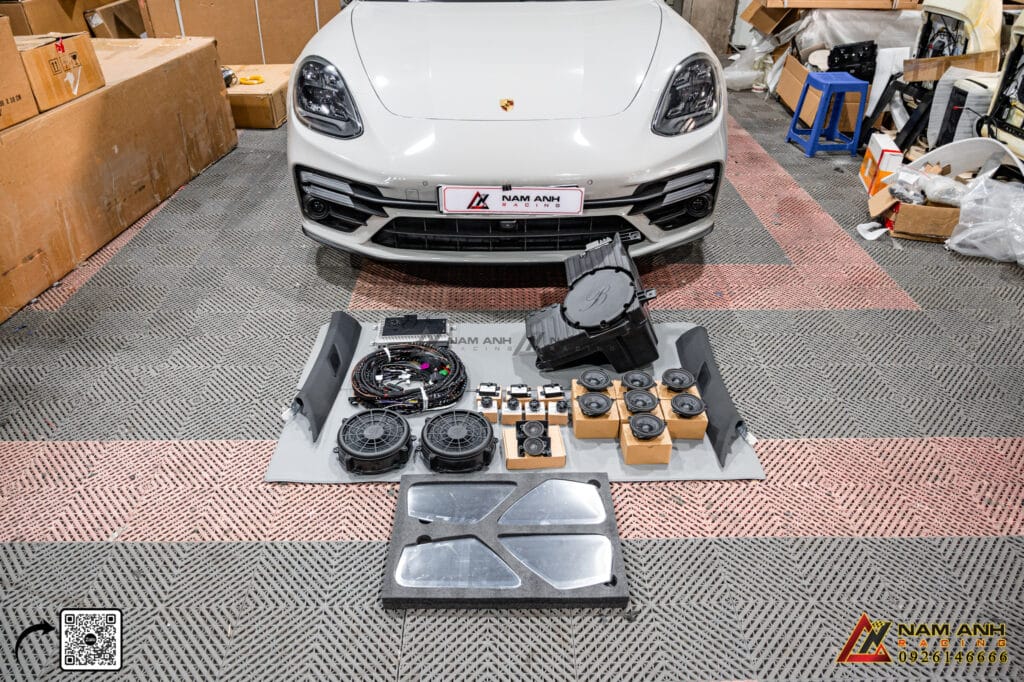 Giới thiệu hệ thống loa Burmester cho Panamera