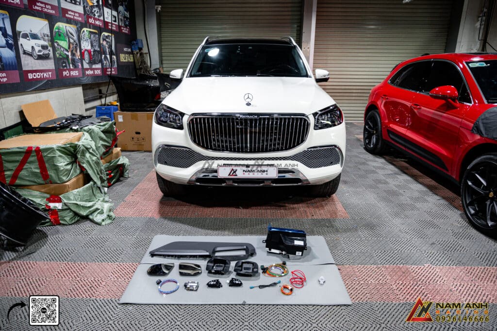 Tại sao nên GLS450 nâng cấp phanh khoảng cách ACC, trims Maybach, làm mát sấy ghế