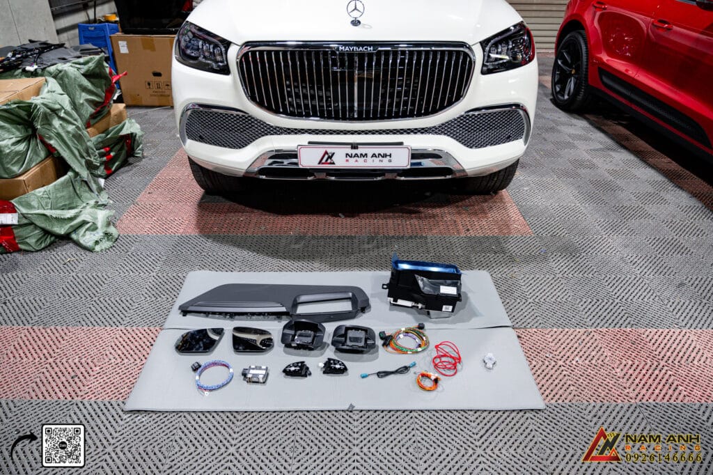 Nội thất sang trọng với trims Maybach