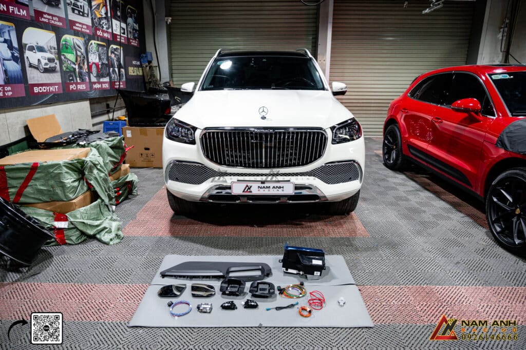 Địa chỉ uy tín để GLS450 nâng cấp phanh khoảng cách ACC, trims Maybach, làm mát sấy ghế