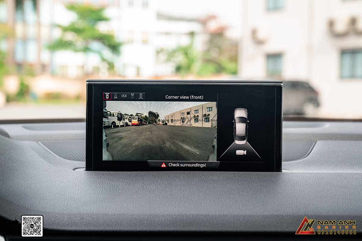 Hình ảnh từ camera được hiển thị sắc nét