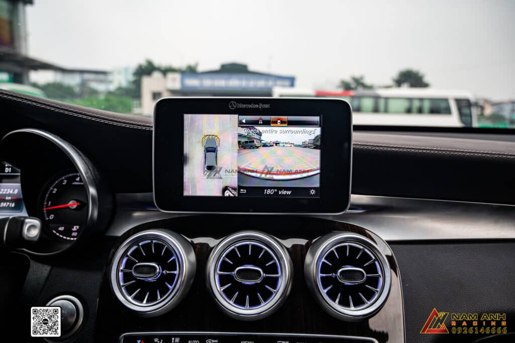 Các Tính Năng Đặc Biệt Của Camera 360 Chính Hãng Cho Mercedes GLC 200 2018
