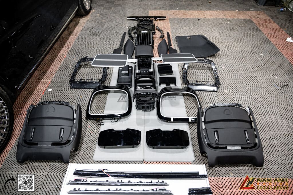 Mercedes S-Class W223 nâng cấp Maybach được trang bị động cơ mạnh mẽ