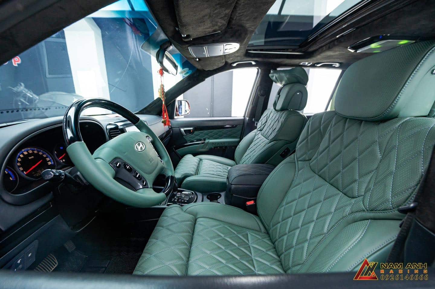 Đặt lắp ghế MBS ở Nam Anh Racing