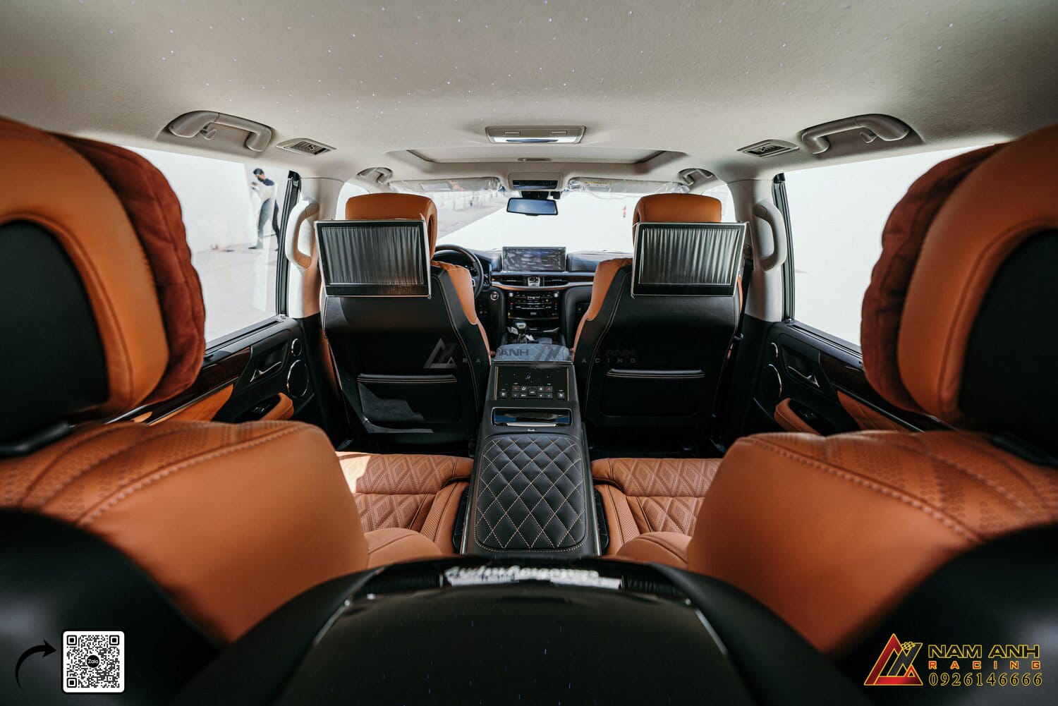 Hàng ghế sau MBS Lexus LX 570