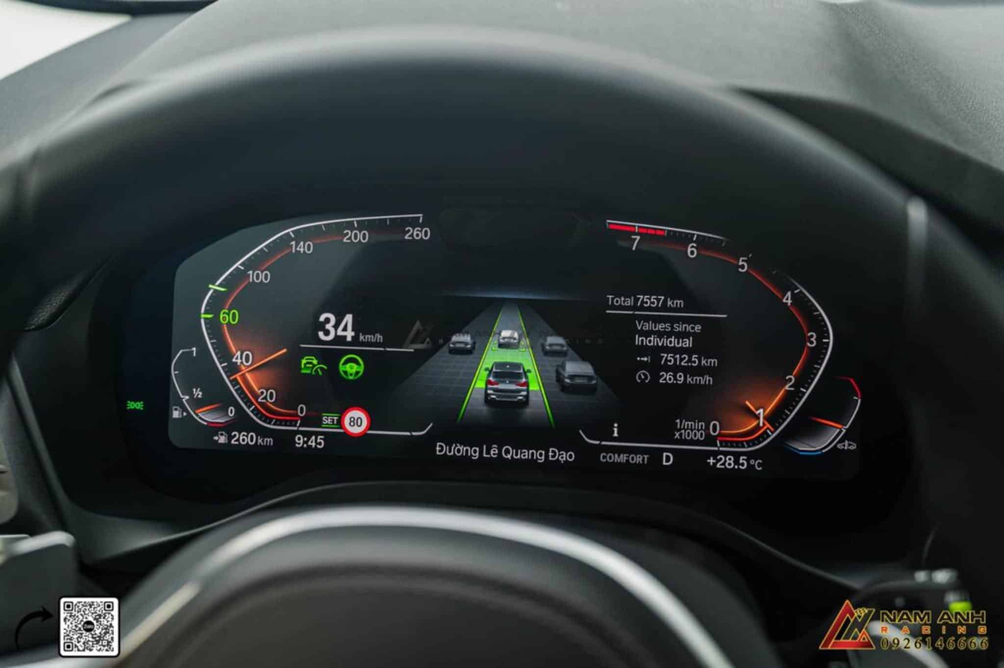 Phanh khẩn cấp kích hoạt ngay khi phát hiện nguy cơ phía trước