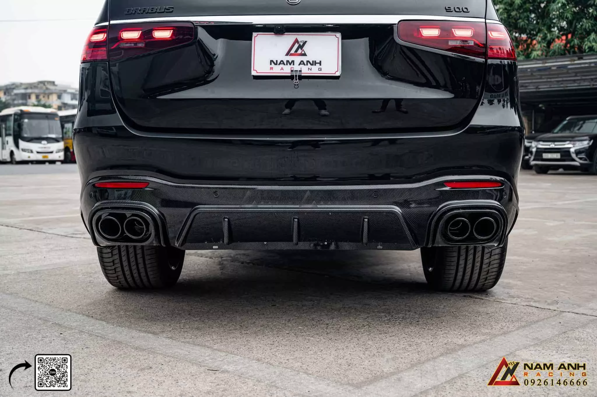 Cản sau Brabus – phong cách thể thao, hiệu suất vượt trội