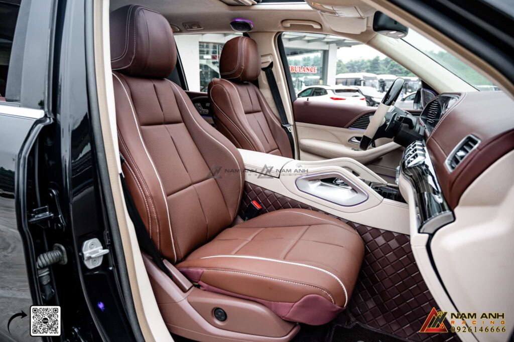 Ghế da Nappa Diamond Stitching – Đẳng cấp và êm ái